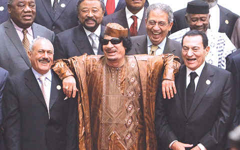 قذافي هرگز تغييرات و تحولات را نديد