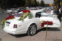 گران قیمت ترین ماشین عروس جهان در اصفهان
