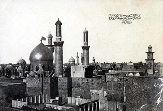 تصویر قدیمی از حرم امام حسین(ع)