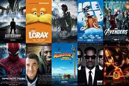 اسامی پرفروش ترین فیلم های جهان در سال 2012